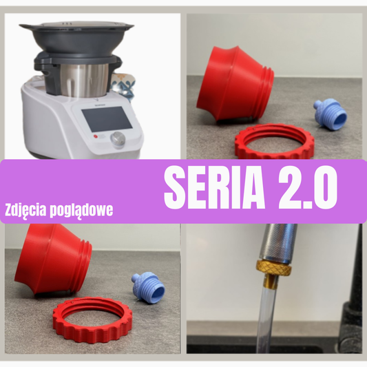 Zestaw druku 3D - Adapter 2.0 do 'Lidlomix' Connect i Smart