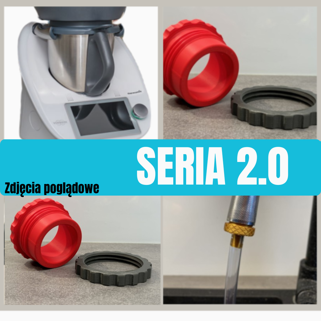 Zestaw druku 3D - Adapter 2.0 do Thermomix TM5 TM6 TM31