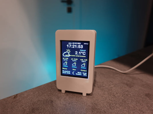 Obudowa inteligentnej stacji pogodowej